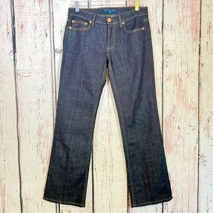 Marc By Marc Jacobs Angela low rise boot cut dark denim